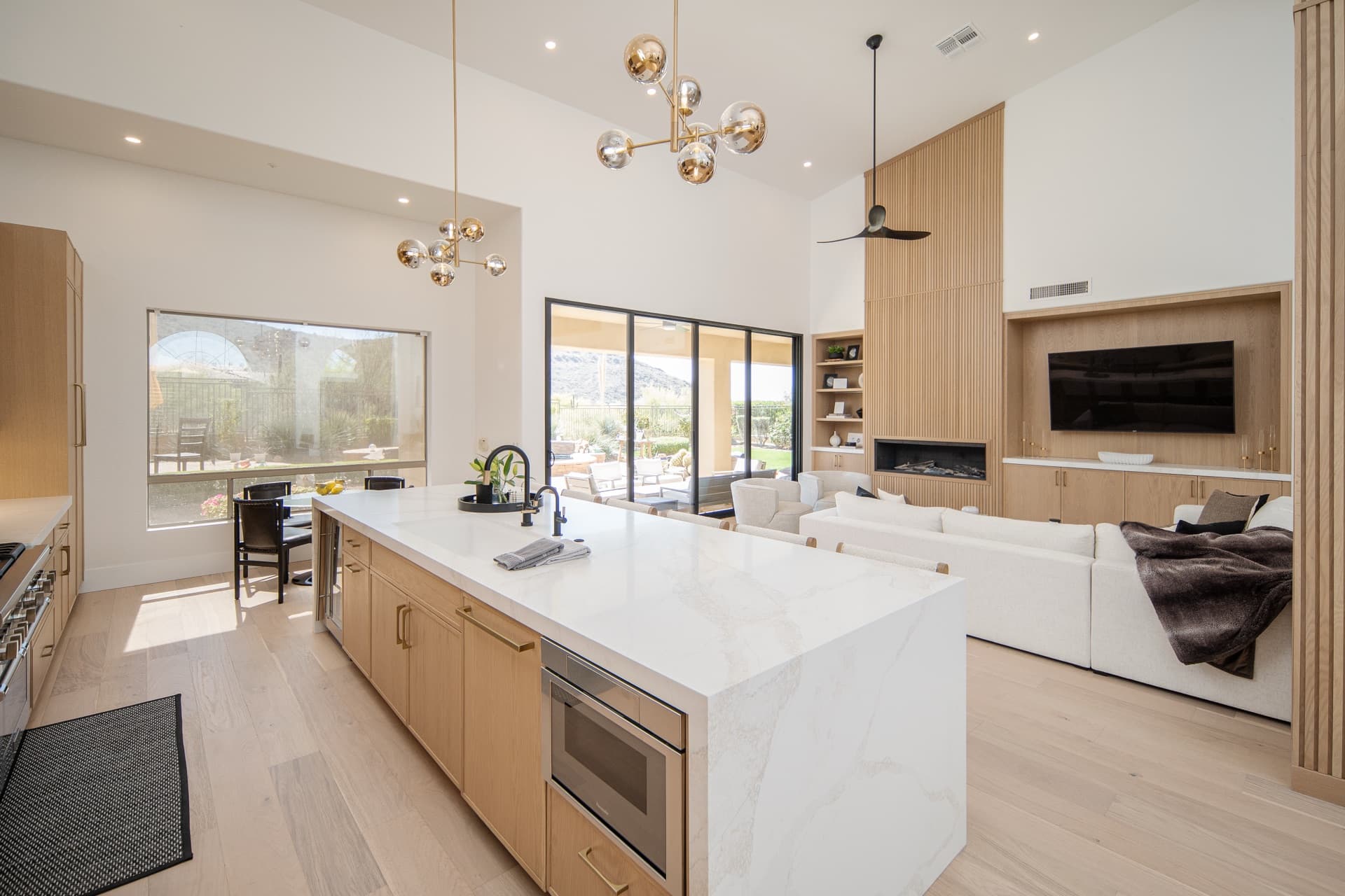 McDowell Mountain Residence - interior view 1